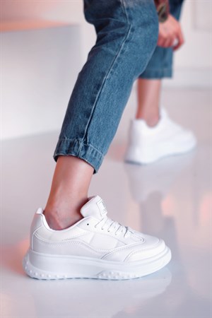 Aurora Beyaz Kadın Sneaker