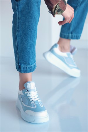 Aurora Mavi Kadın Sneaker