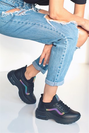 Rima Siyah Kadın Sneaker
